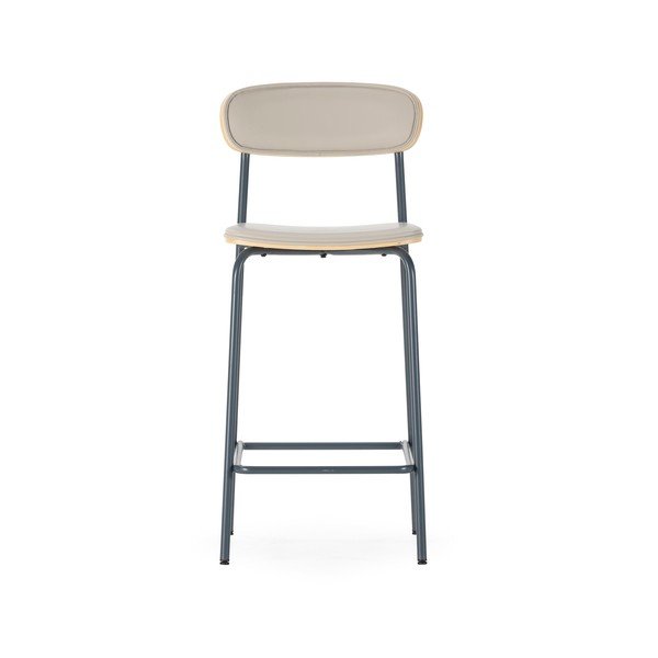 Bēši polsterēti bāra krēsli (2 gab.) (sēdekļa augstums 65,5 cm) Saula – Marckeric-image-2