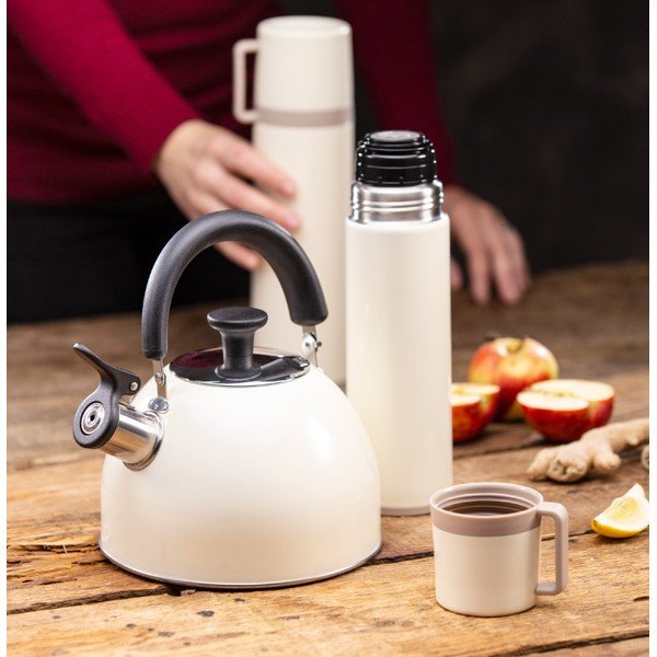Bēšs termoss ar krūzi 0,5 l Constant – Tescoma-image-1