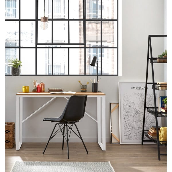 Balts rakstāmgalds Kave Home Lisbet-image-1