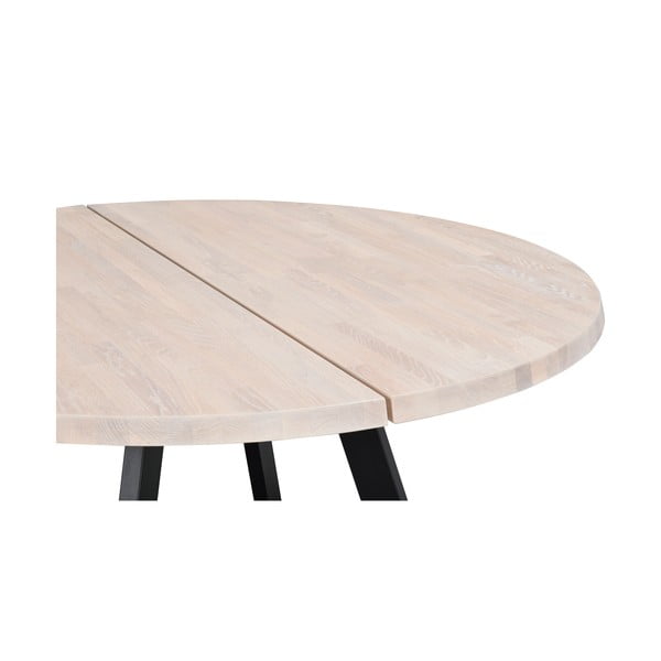 Apaļš ēdamgalds no balināta ozolkoka Rowico Freddie, ø 160 cm-image-4