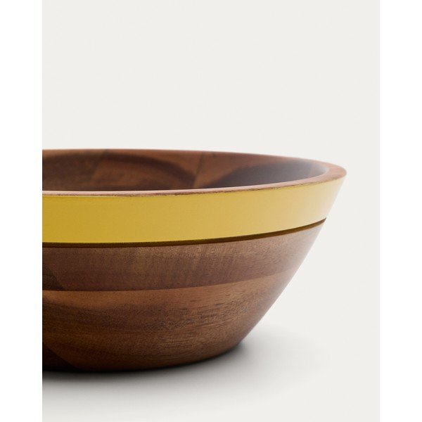 Dabīga toņa koka bļodiņa Zairin – Kave Home-image-3