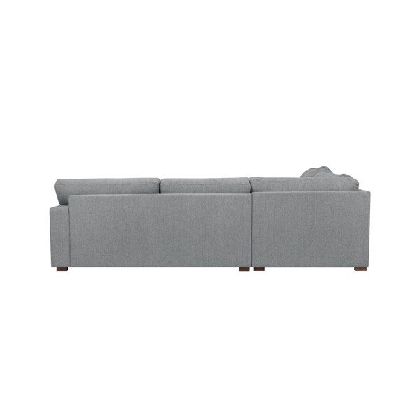 Windsor & Co Dīvāni Daphne pelēks stūra dīvāns, kreisais stūris-image-2