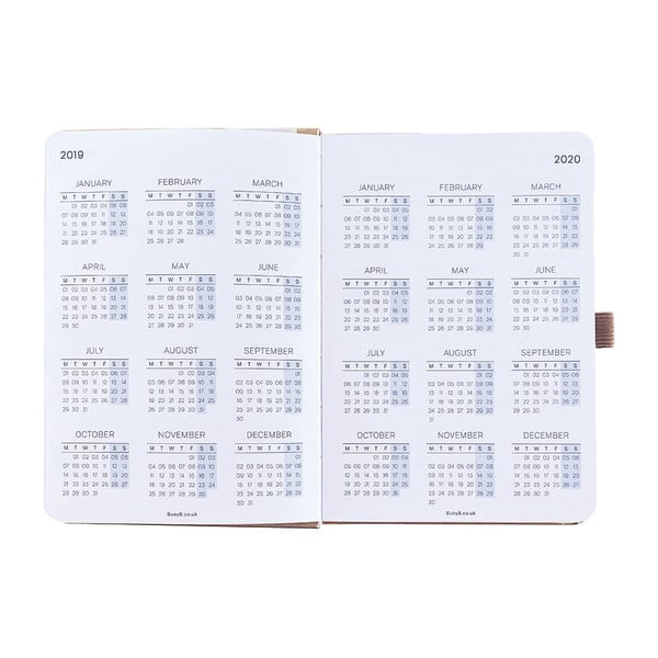 2019. gada dienasgrāmata ar uzlīmēm Busy B Goals-image-3