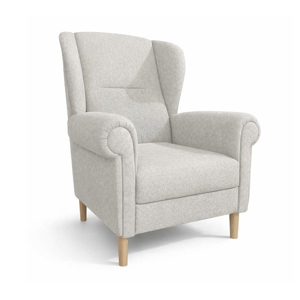 Bēšs atpūtas krēsls ar atzveltni Swan – Ropez