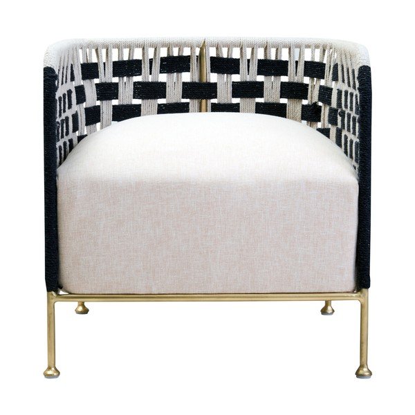 Melnbalts atpūtas krēsls Satna – Premier Housewares-image-2