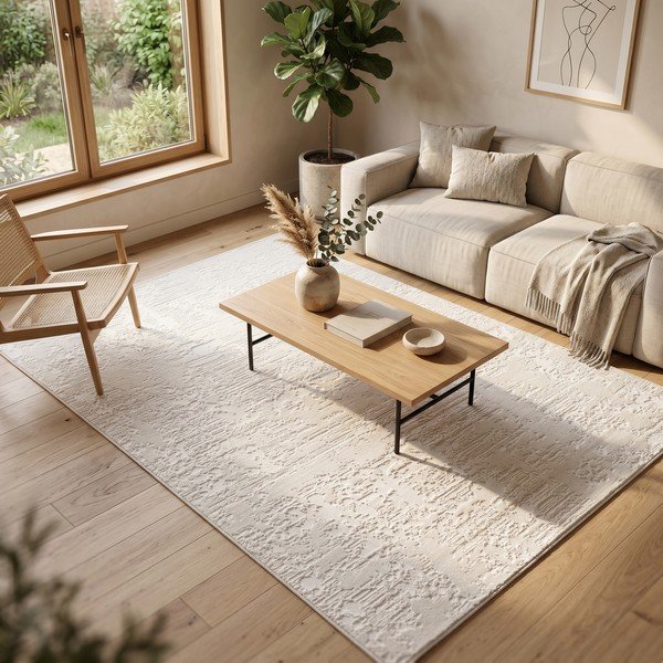 Krēmkrāsas paklājs 160x230 cm Celeste – ESTE-image-1