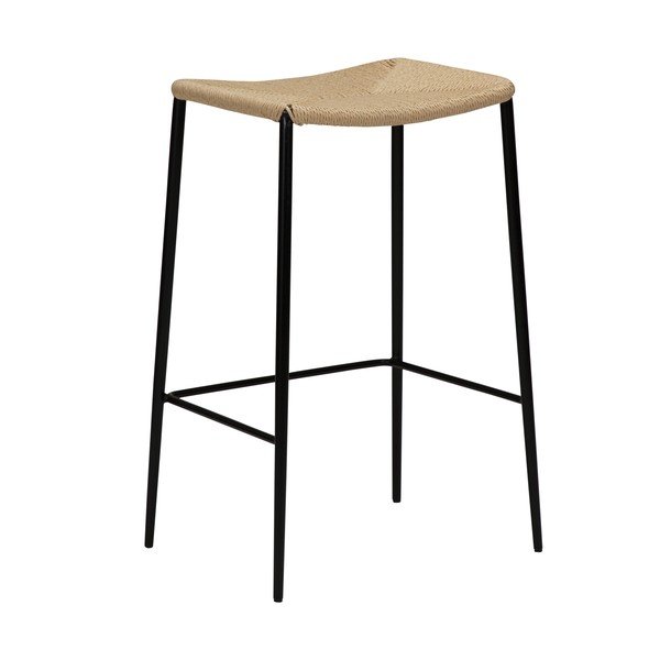 Bēšs dabīgs bāra krēsls DAN-FORM Denmark Stiletto, augstums 68 cm-image-3