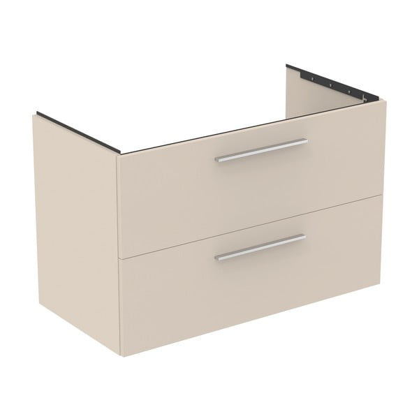 Krēmkrāsas piekarams skapītis zem izlietnes 100x63 cm i.Life B – Ideal Standard-image-4