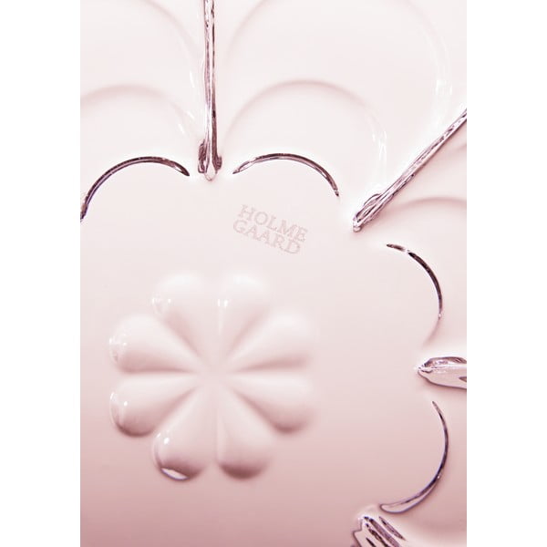 Gaiši rozā deserta stikla šķīvji (2 gab.) ø 16 cm Lily – Holmegaard-image-4