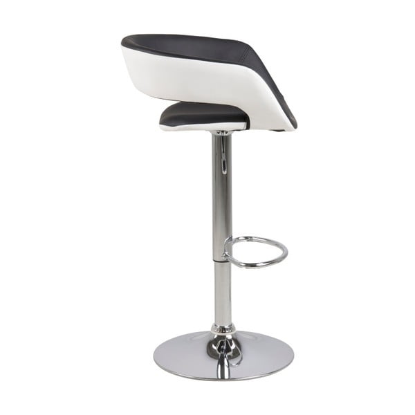 2 melnbaltu bāra krēslu komplekts Actona Grace-image-2