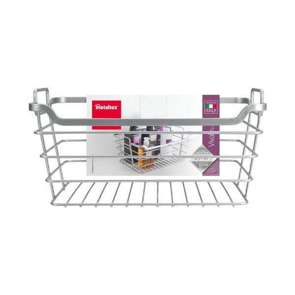 Tērauda vannas istabas grozs Metaltex Basket-image-3
