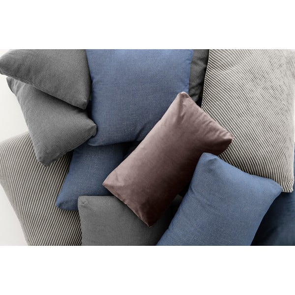 Pelēks kokvilnas spilvendrānas pārvalks Blomus, 50 x 30 cm-image-4