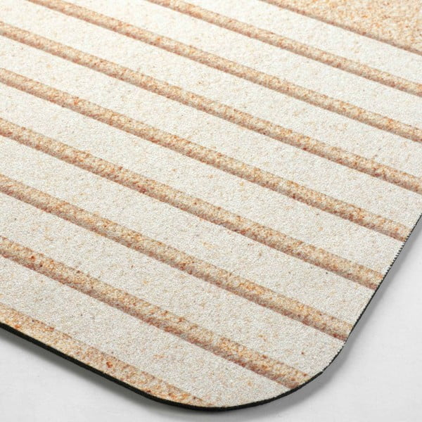 Gaiši brūns vannas istabas paklājiņš 50x80 cm Adriel – douceur d'intérieur-image-3