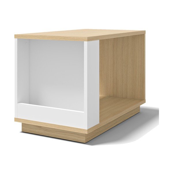 Ozolkoka imitācijas sānu galdiņš 70x40 cm Ella – TemaHome-image-3