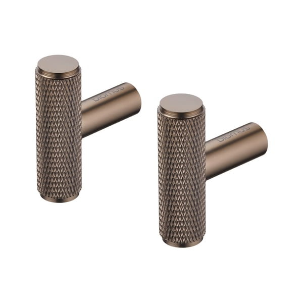 Pelēki metāla sienas āķi (2 gab.) Rof – Blomus