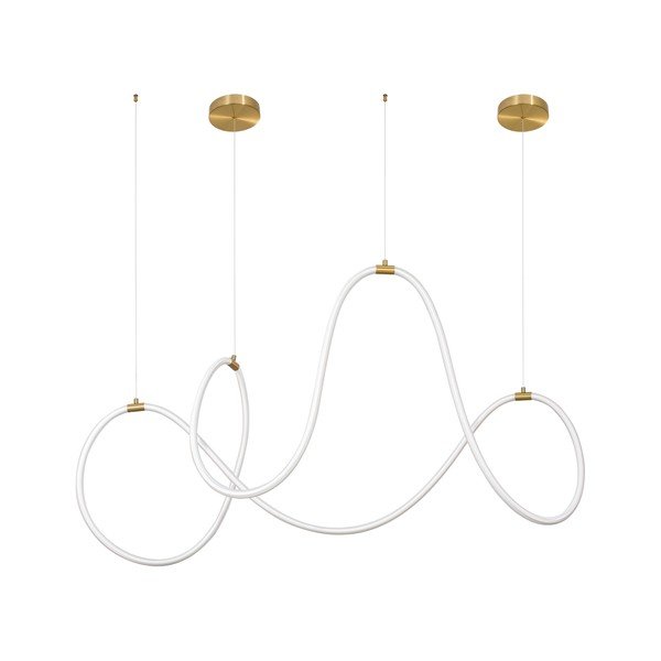 Zelta krāsas tērauda LED piekaramā lampa ar regulējamu spilgtumu Cerelia – Nova Luce