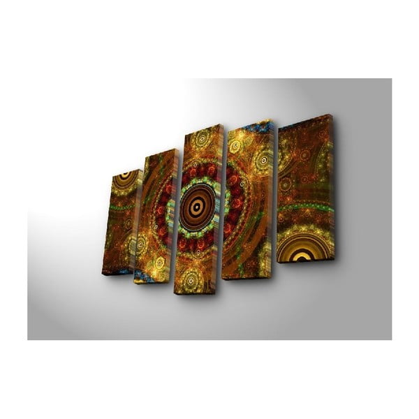 Daudzdaļīga glezna Boho, 105 x 70 cm-image-3