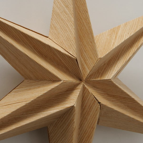 Ziemassvētku papīra piekarināmais dekors zvaigznes formā Boltz Kassia, ø 30 cm-image-1