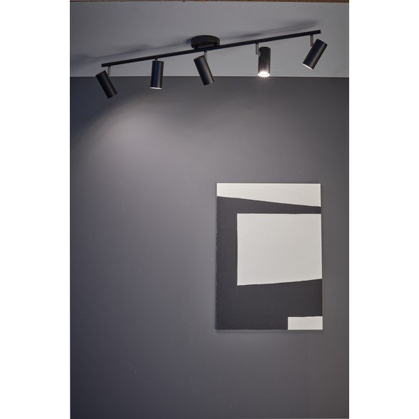 Melna griestu lampa Markslöjd Barcelona-image-1