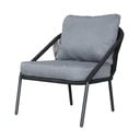 Melns dārza krēsls Bonami Selection North