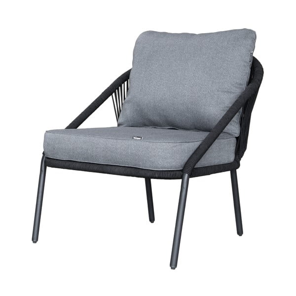 Melns dārza krēsls Bonami Selection North