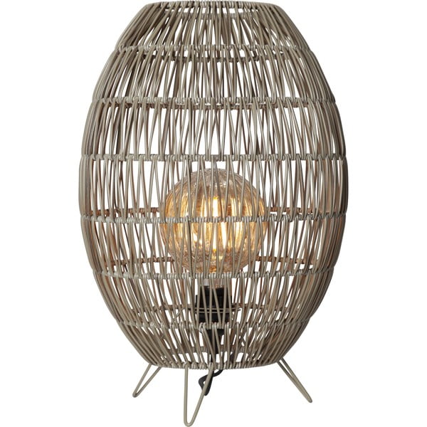 Bēšs abažūrs ø 30 cm Linde – Star Trading-image-2