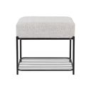 Gaiši pelēks pufs Milou – White Label