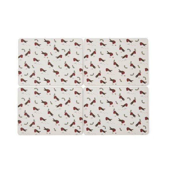 Korķa galda paliktņi (4 gab.) 21,5x29 cm Robin's Retreat – Cooksmart ®