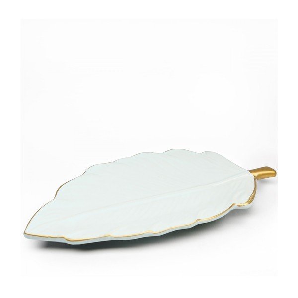 Keramikas dekoratīva paplāte Leaf – Mioli Decor