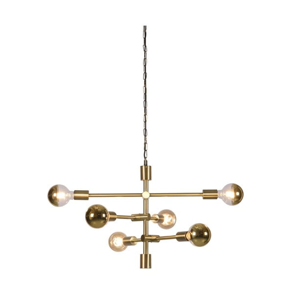 Piekaramā lampa zelta krāsā ar stikla abažūru ø 60 cm Nashville – it's about RoMi-image-2