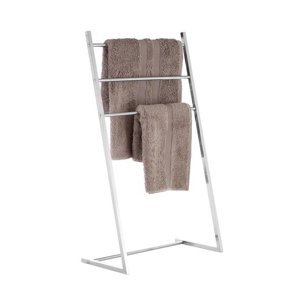 Sudraba krāsas metāla dvieļu turētājs Dara – Premier Housewares