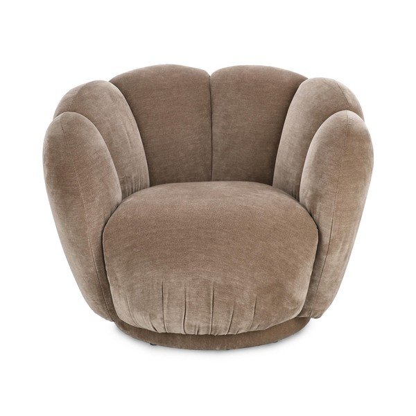 Pelēkbrūns atpūtas krēsls Tulip – Bizzotto-image-2