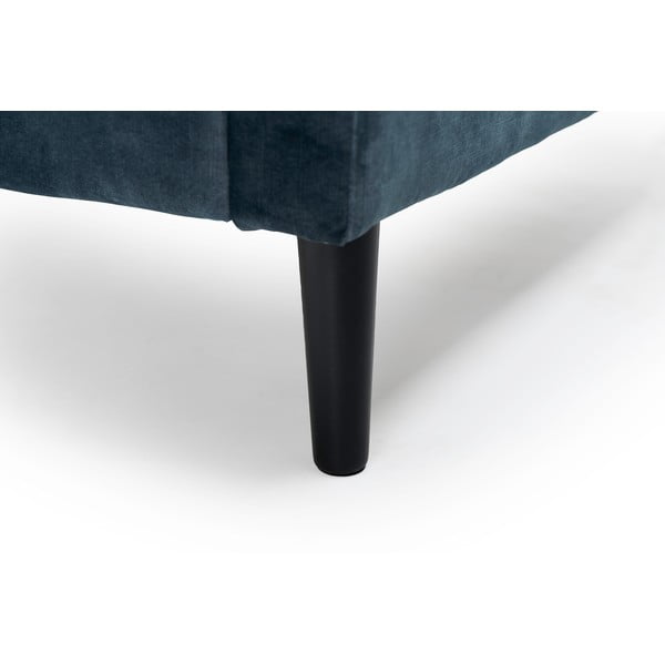 Tumši zils samta pufs Scandic Adagio-image-3