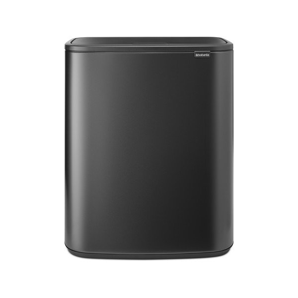 Tumši pelēka ar pieskārienu atverama tērauda atkritumu tvertne 60 l Bo Touch Bin – Brabantia-image-4