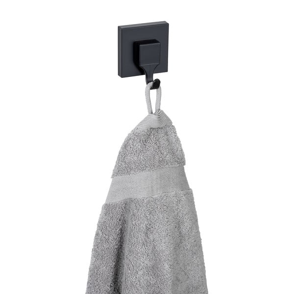 Melni plastmasas pašlīmējoši āķi (2 gab.) Quadro – Wenko-image-4