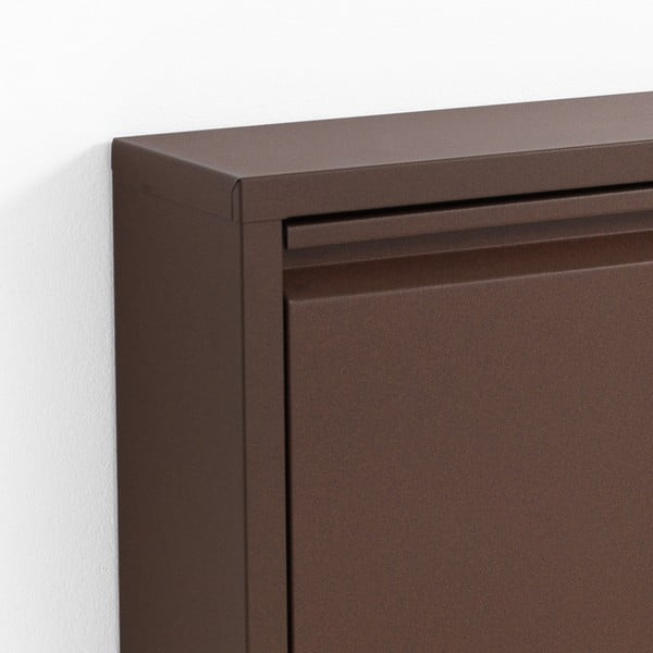 Brūns sienas apavu plaukts Tomasucci Sandy, augstums 103 cm-image-1