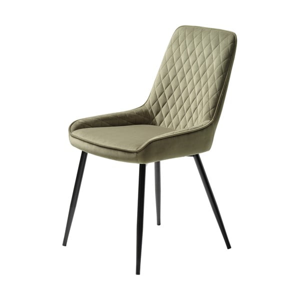 Zaļš samta pusdienu krēsls Milton – Unique Furniture-image-2