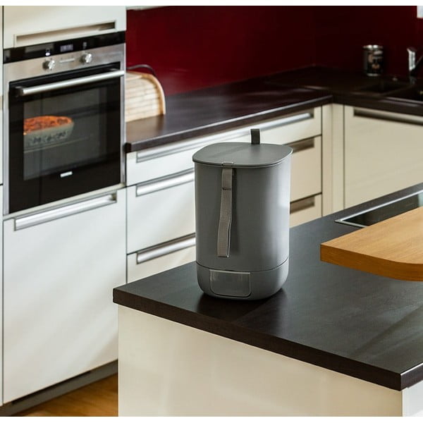 Pelēks kompostētājs 10,6 l Bokashi – Plastia-image-1