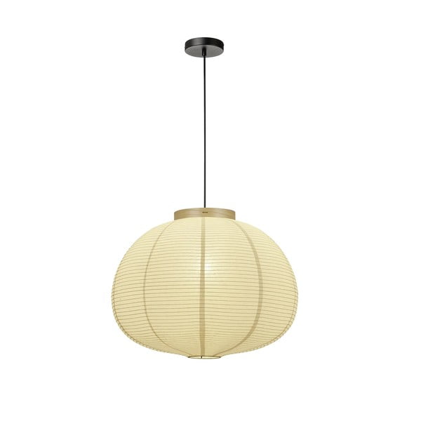 Balta piekaramā lampa ar papīra abažūru ø 60 cm Kami – Blomus-image-3
