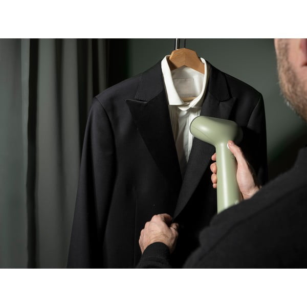 Zaļš rokas apģērbu tvaicētājs Cirrus 3 – Steamery-image-1