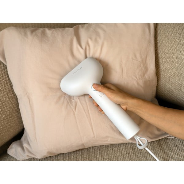 Balts rokas apģērbu tvaicētājs Cirrus X – Steamery-image-1