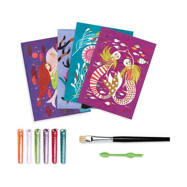 Mākslas komplekts Djeco Mermaids-image-1