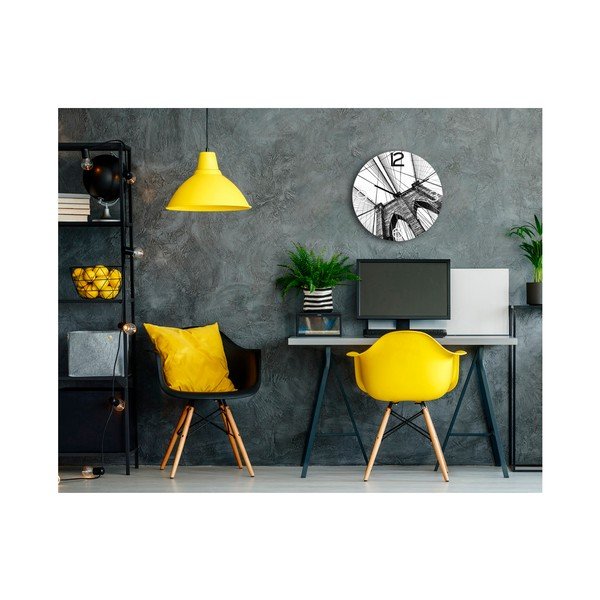 Sienas pulkstenis Styler Glassclock Brooklyn, ⌀ 30 cm-image-2