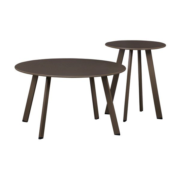 Metāla apaļš dārza galdiņš ø 40 cm Fer – WOOOD-image-2