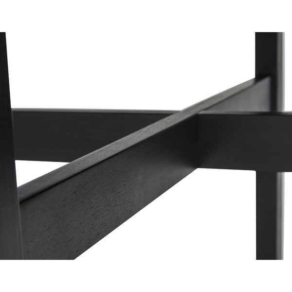 Melns apaļš ēdamgalds ø 120 cm Fjord – Hübsch-image-2