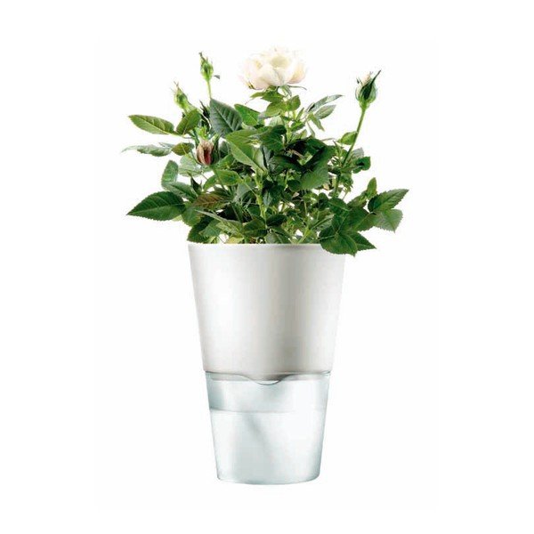 Pašapūdeņojošs garšaugu podiņš Eva Solo White, 11 cm-image-1
