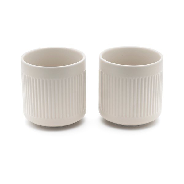 Baltas porcelāna tasītes (2 gab.) 300 ml Skagen – Bredemeijer