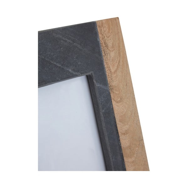 Pelēks akmens foto rāmis 18x23 cm Kata – Premier Housewares-image-3