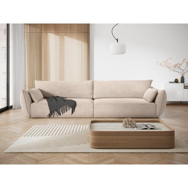 Bēšs dīvāns 248 cm Vanda – Mazzini Sofas-image-1
