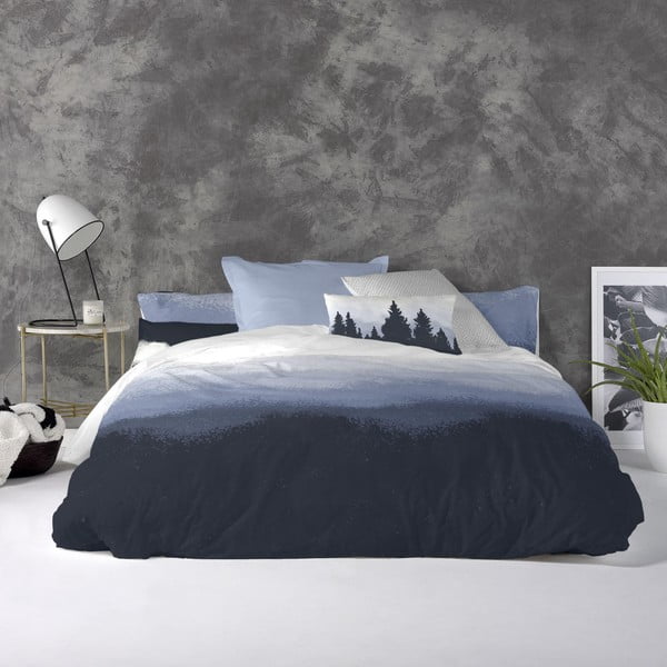 Kokvilnas segas pārvalks Blanc Nightfall, 140 x 200 cm-image-1